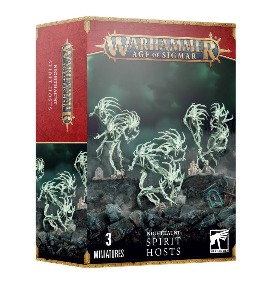 Warhammer Age of Sigmar Nighthaunt- Spirit Hosts 3-Miniatures