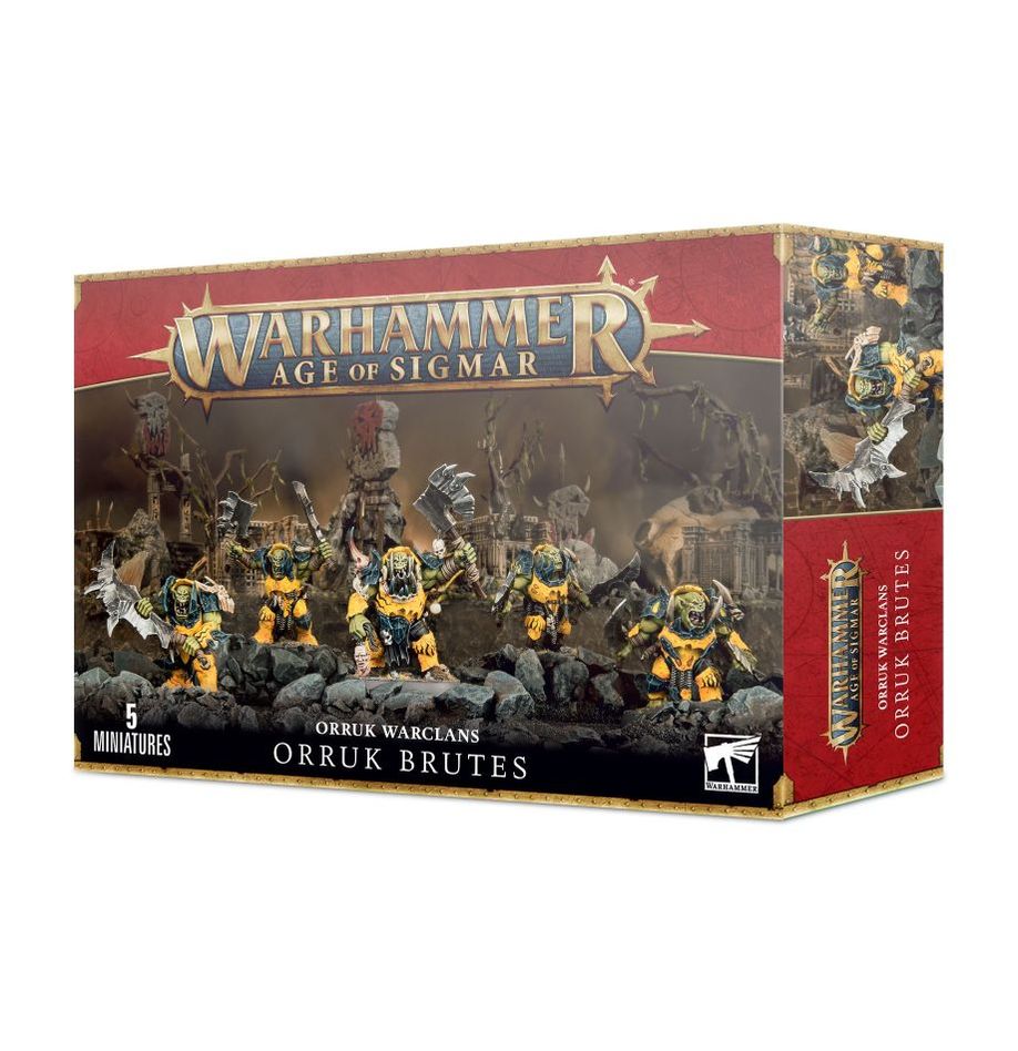 Warhammer Age of Sigmar Orruk Warclans Orruck Brutes