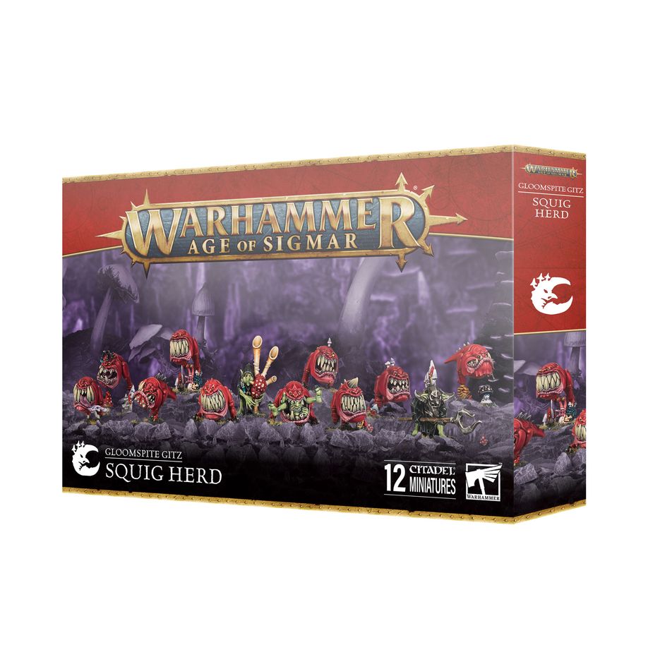 Warhammer Age of Sigmar GloomSpite Gitz-Squig Herd