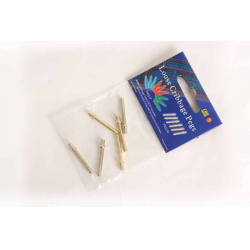 6PC/SET METAL PEGS (2 COLORS)