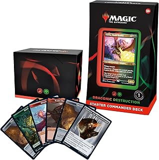 Magic: The Gathering - Starter Commander Deck- Draconic Destruction