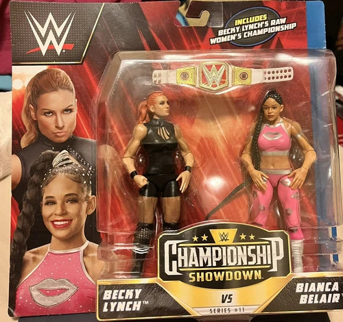 Mattel Becky Lynch Bianca Belair WWE Championship Showdown 11