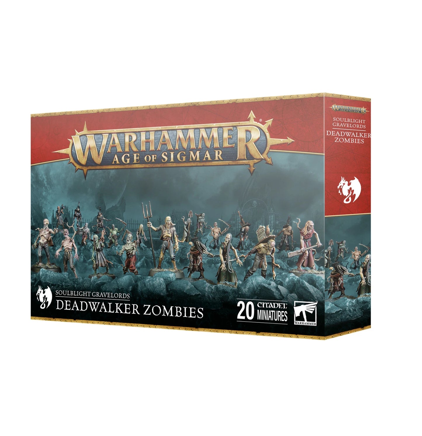 Warhammer Age of Sigmar Soulblight Gravelords DeadWalker Zombies