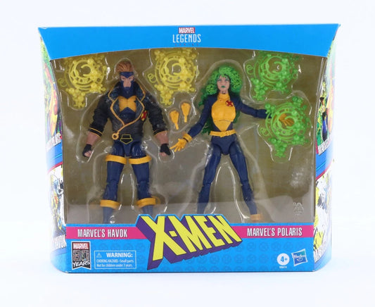 Marvel Legends X-Men Havok & Polaris 2-Pack Action Figures
