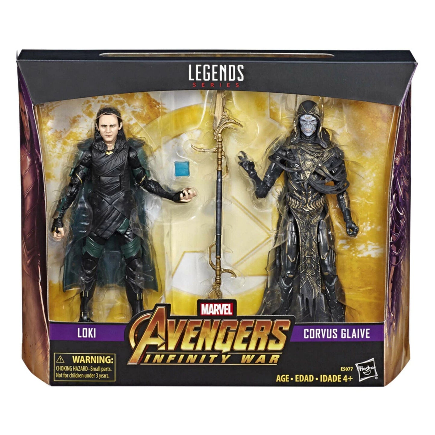 Marvel Legends Series Avengers: Infinity War Loki and Corvus Glaive 2-Pack