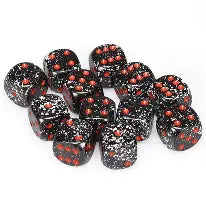 Chessex Speckled Space 16mm d6  Dice Block™ (12 dice)