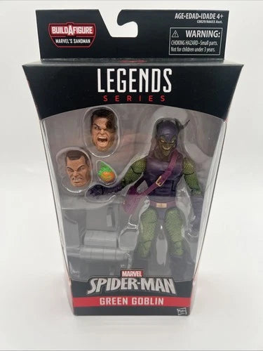 Marvel Legends Green Goblin Spider-Man Series Sandman BAF